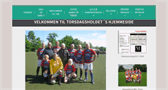 Desktop Screenshot of bkftorsdagsholdet.dk
